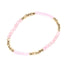 Rose Quartz, Evil Eye Bracelet Set